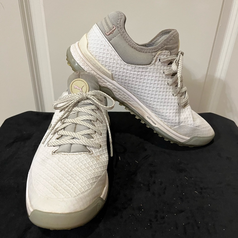 WOMEN’S PUMA WATERPROOF PRO-ADAPT ALPHA-CAT GOLF SHOE - 9
